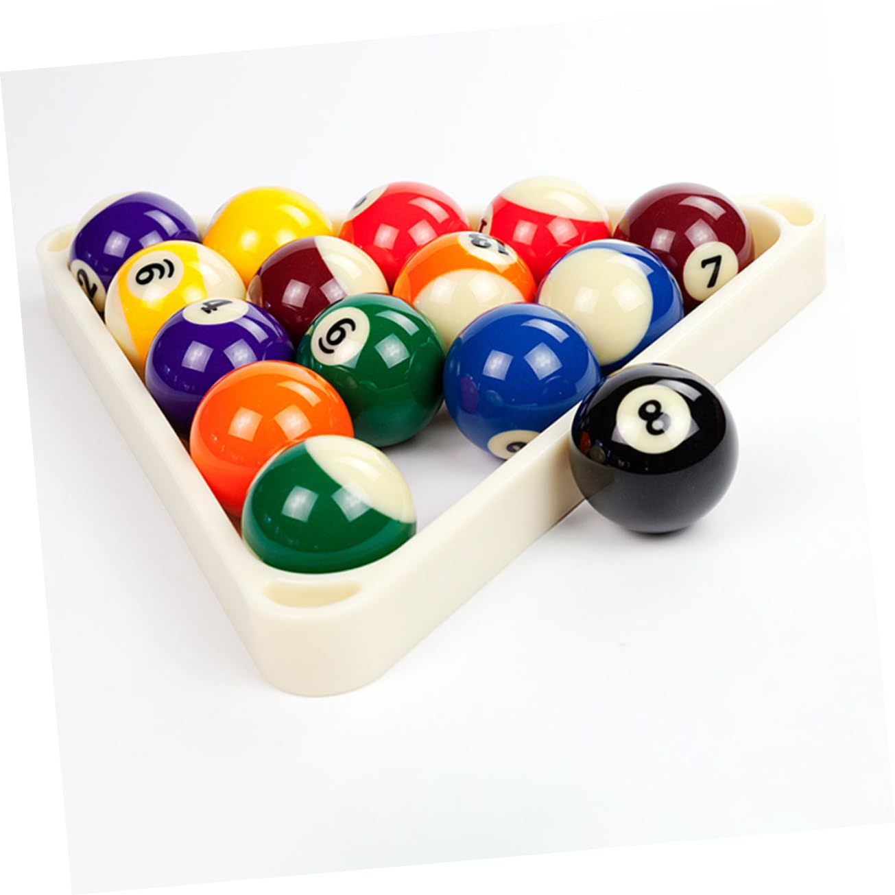 Support de Boules de Billard, Triangle de Billard, Trépied de Billard, 2 pièces, Support de Table de Billard, Piscine Triangulaire