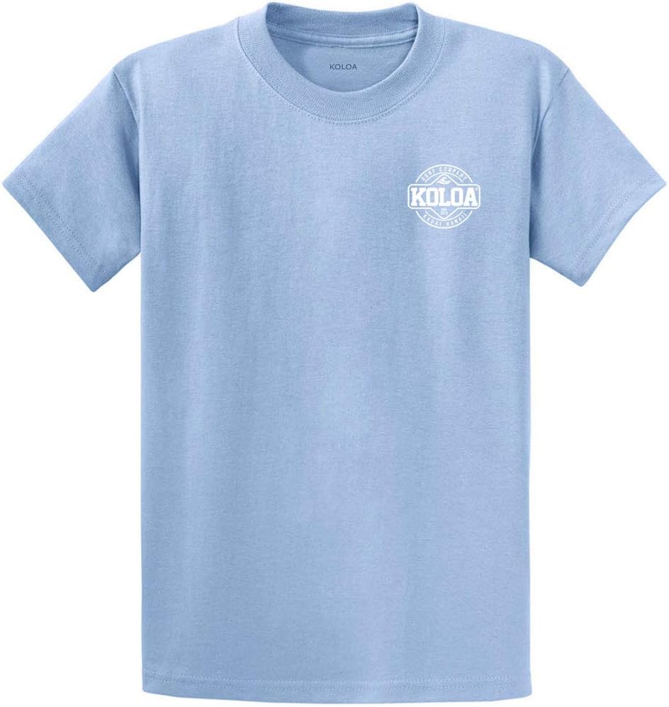 Koloa Surf Mens Dawn Patrol Logo Heavyweight Tees