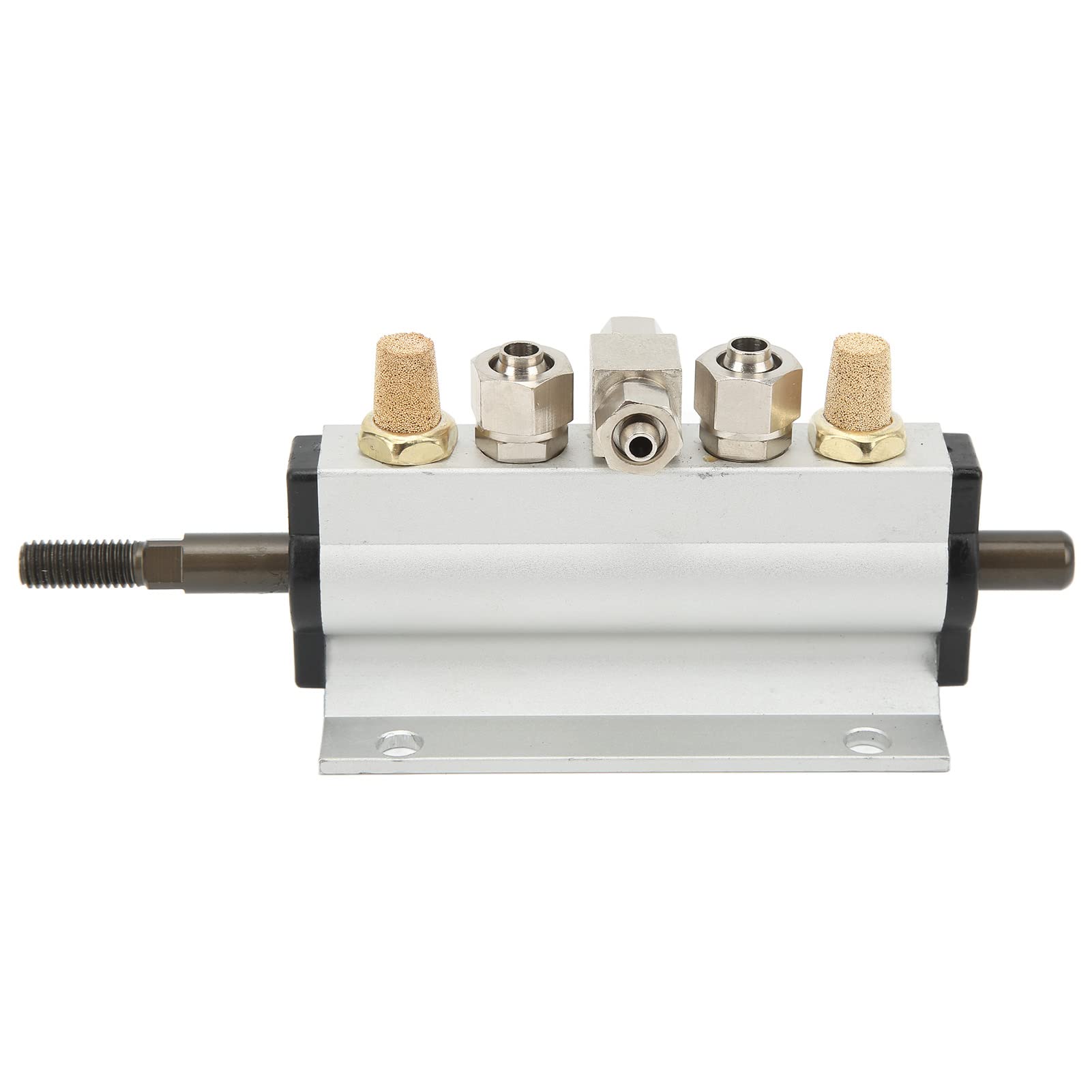 Luqeeg Válvula de Control de Aire del Coche Válvula de Pedal, 5 Vías Válvula de Control de Aire de Pedal para Reemplazar para 10mm 0.39in Máquina Cambiadora de Neumáticos de Diámetro Exterior