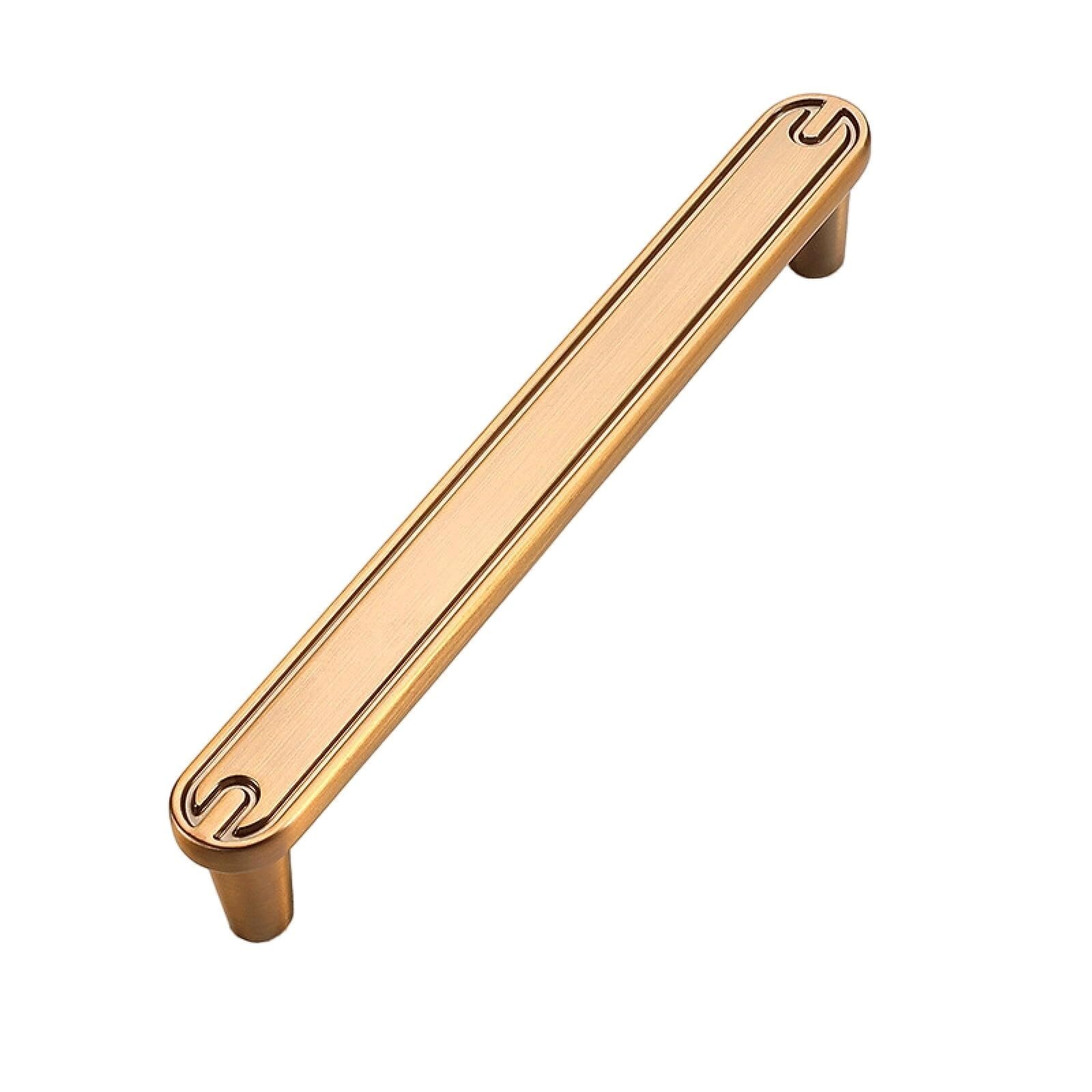 Zonshjdkr Bronze Cabinet Handles, 2 Pack Cabinet Handles Chinese Antique Dresser Drawer Pulls Wardrobe Cupboard Door Hardware(,128 Mm)