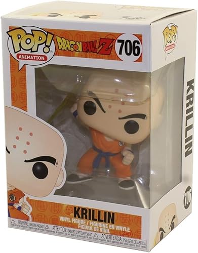 Funko Pop! Animación Dragonball Z - Krillin con disco Destructo