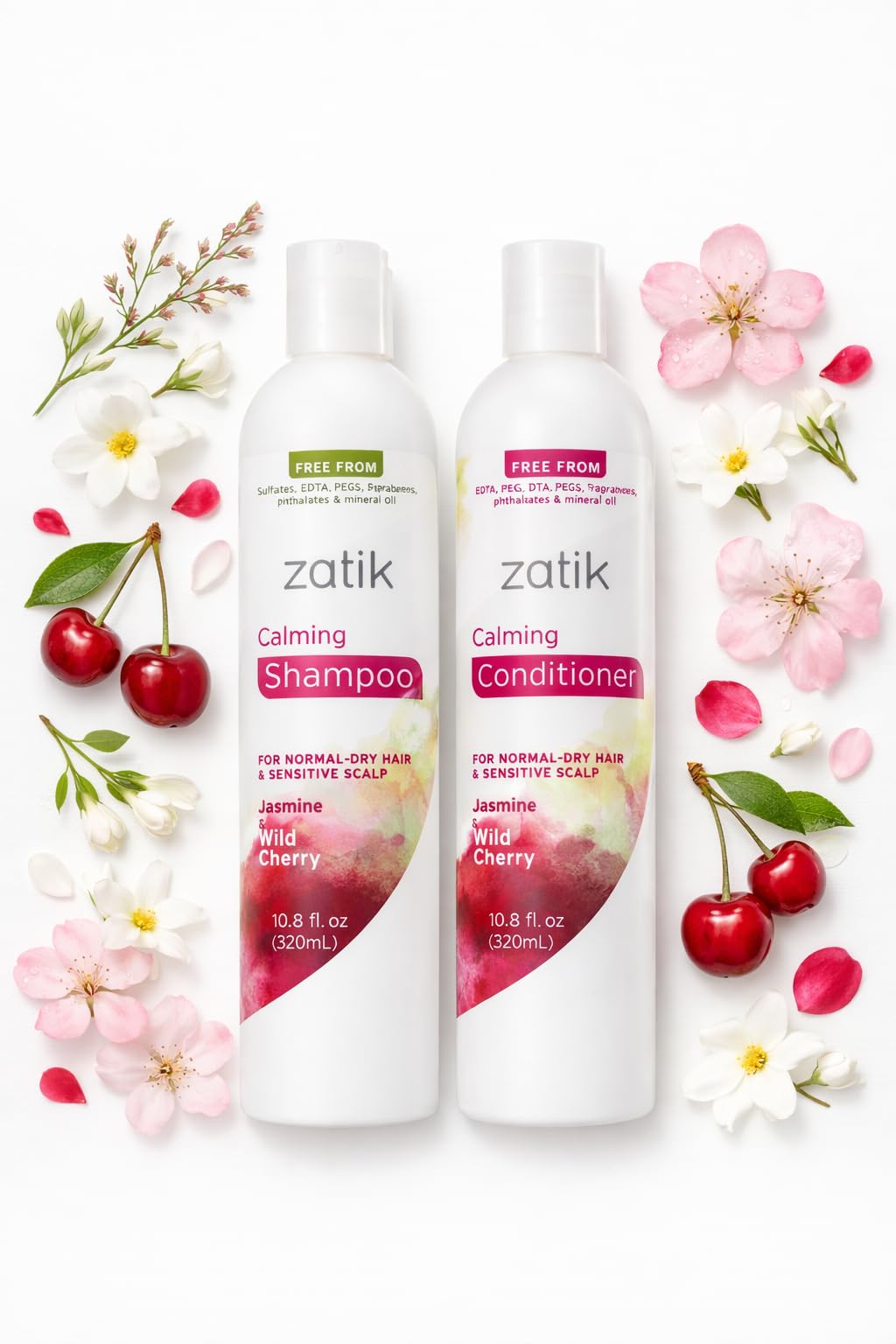 Amazon.com : Zatik Naturals - Calming Shampoo + Conditioner Set