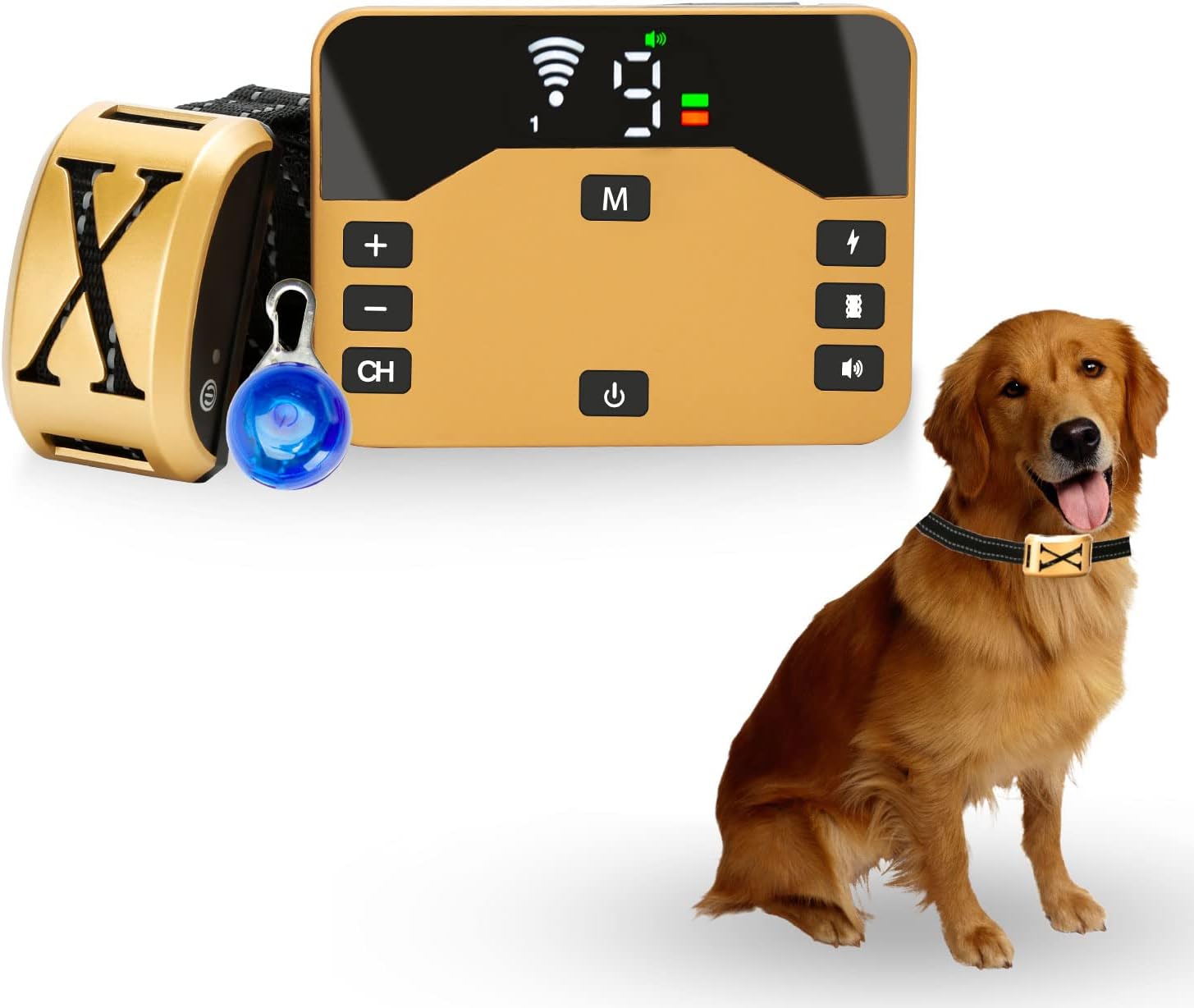 Niaygoze Electric Wireless Dog Fence: Pet Containment System | Waterproof and Rechargeable Training Collar Receiver | Multi-Mode Control…