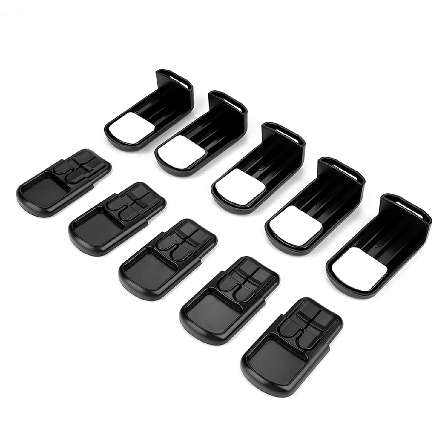 Yctze 5Pcs Kids Safety Cabinet Locks, Baby Proofing Drawer Door, Home Safety Accident Prevention Lock for Children (Black)