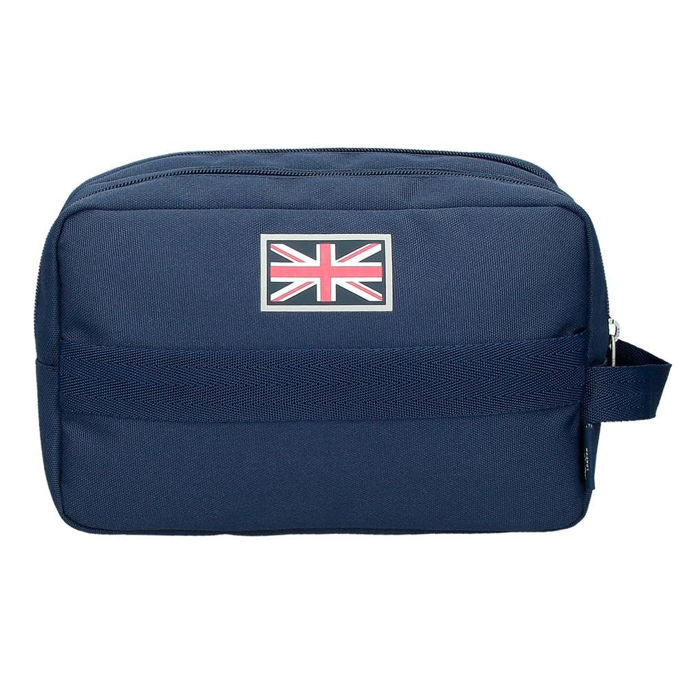 Pepe Jeans Arwyn riñonera, Bandolera, Khaki y Azul Varios Compartimentos, Poliéster con Detalles en Piel Sintética, de Joumma Bags