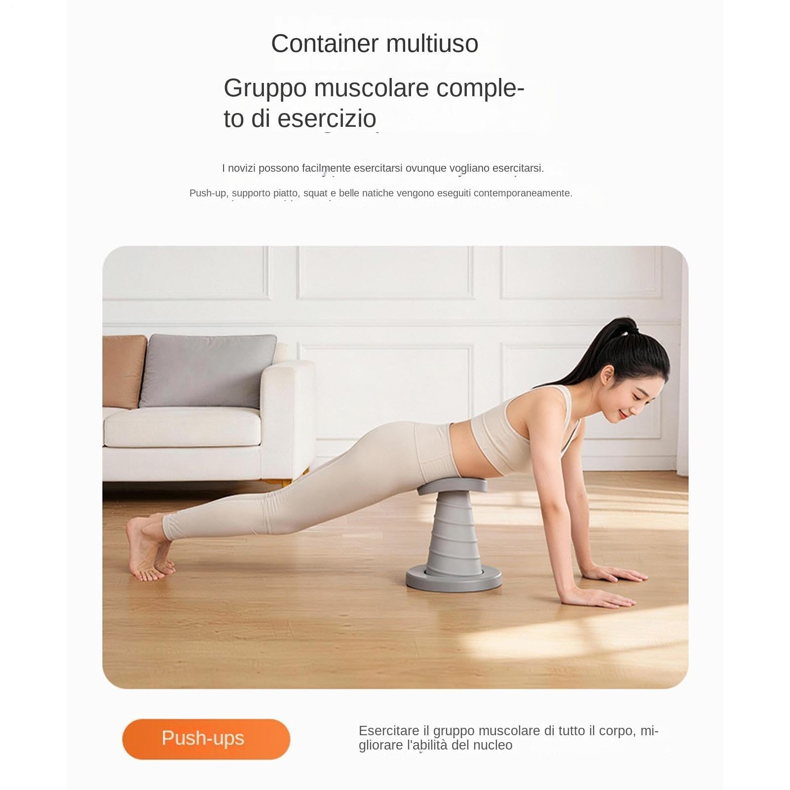 Push Up Bar – Entrenamiento automático de ayuda a los ejercicios de rebote | Empuñaduras para flexiones, para el gimnasio en casa, patio, sala de estar, dormitorio de hotel