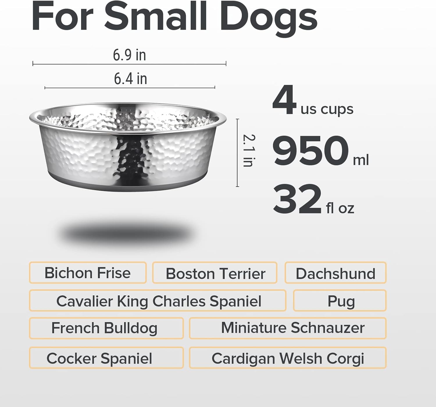 Stylish & Functional: URBUDDIES Non-Slip Stainless Steel Dog Bowls Review