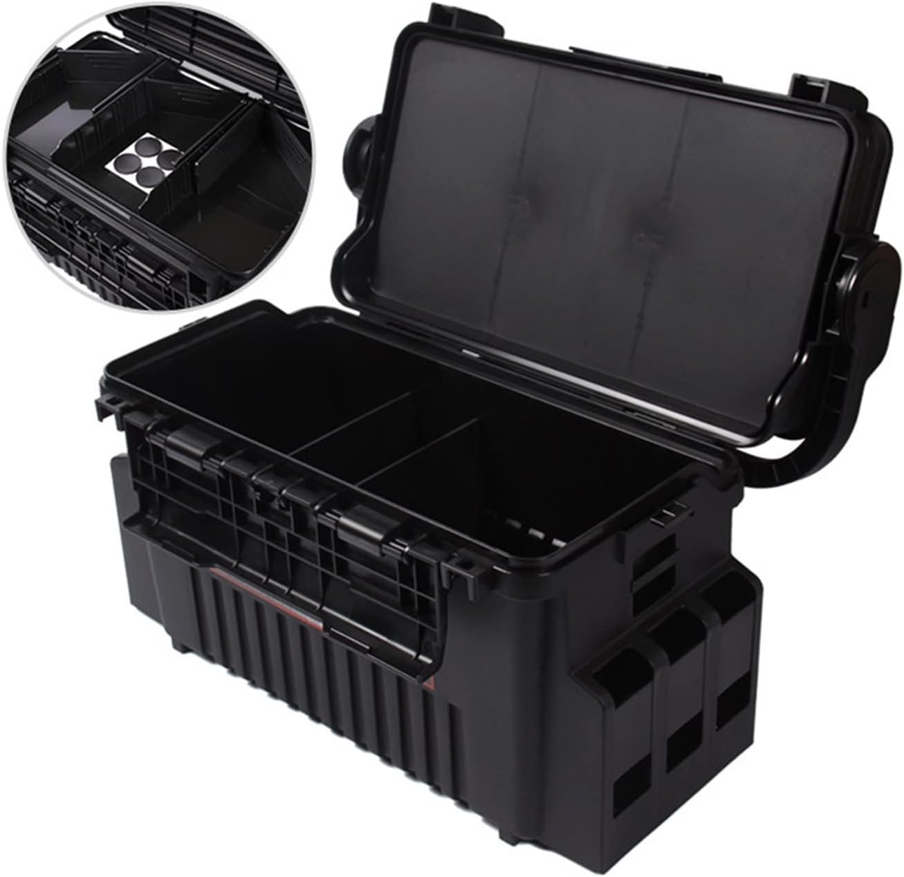 ポータブルフィッシングギアボックス フィッシングツール収納ボックス 釣りシートボックス キャンプや釣りに適しています