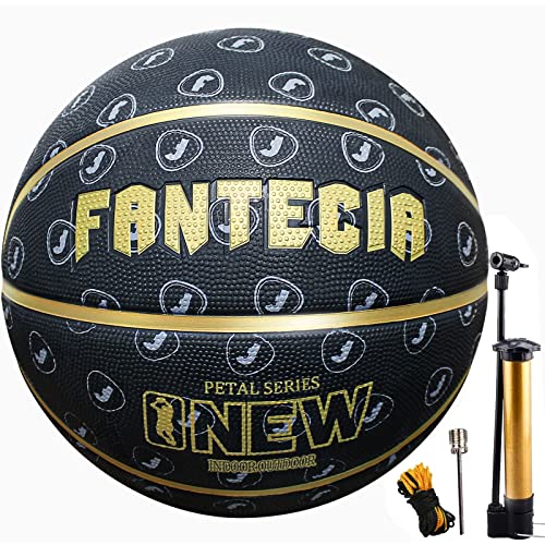Fantecia Basketball With Pump Size 7, Street Basketball Indoor Outdoor Ball, Adult Children Use #TOP1