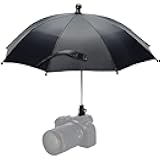 DSLR Mirrorless Camera Hot Shoe Umbrella Rain Cover Protector Sunshade for Canon EOS R100 R50 R8 R7 R10 R3 R6 Mark II R5 C Rp R Rebel T8i T7 90D A7RV A7 IV A7S III II Z8 Z9 Z30 Z5 Z6 Z7II