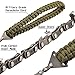 Pocket Chainsaw with Paracord Handle 24 Inches 11 Teeth Folding Chain Hand Saw Fast Wood & Tree Cutting Emergency Survival Gear Best for Camping Backpacking Hiking Hunting