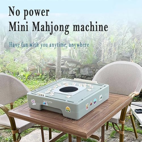 Mesa Mahjong con fichas Juego portátil para exteriores miniatura 2