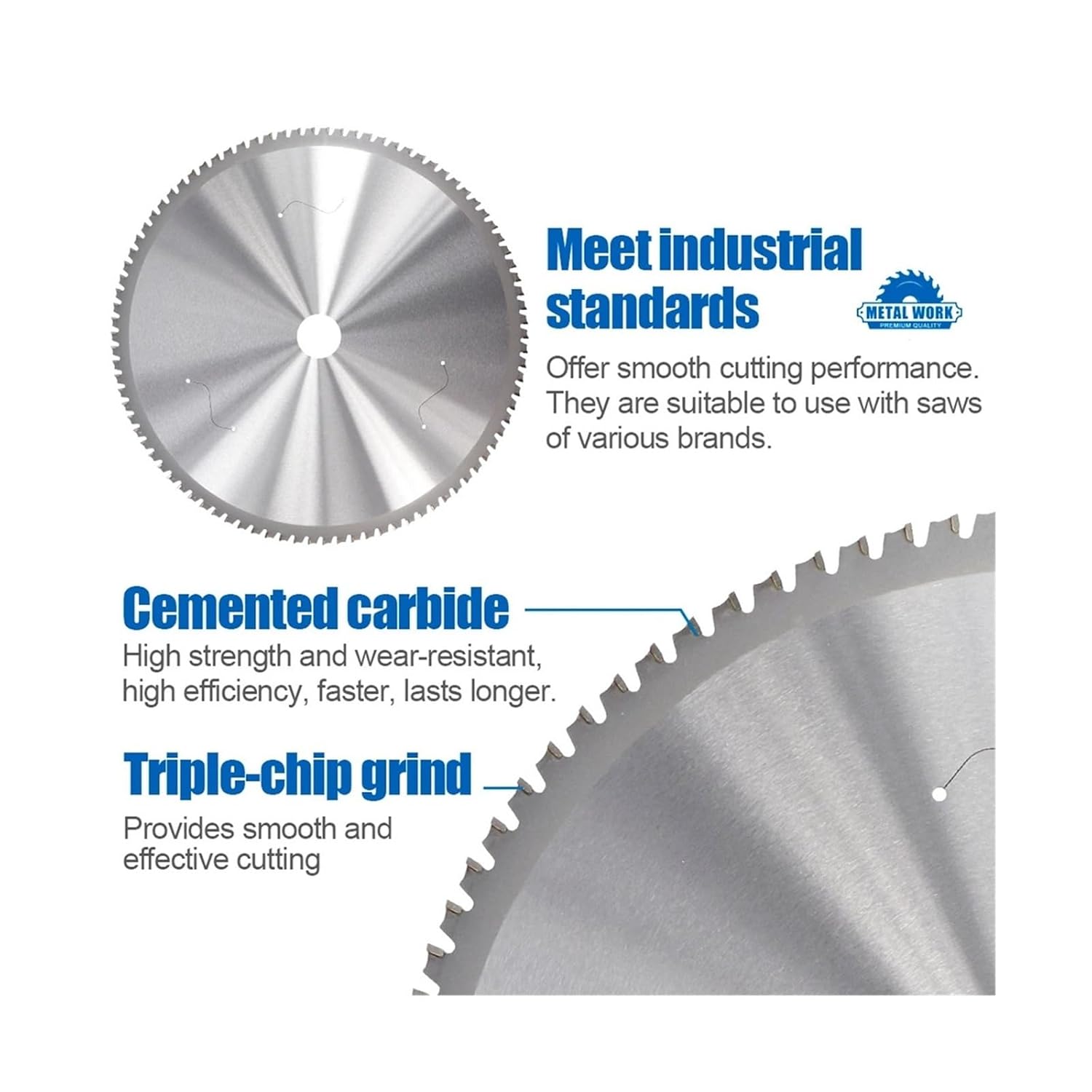 1PCS Metal Cutting Blade 355mm Circular Saw For Aluminum Iron Steel Disc Carbide 66T 80T 90T(355x2.2x1.8x25.4x90T)