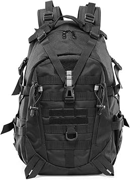 FANDARE Military Tactical Backpack Waterproof Heavy duty Backpack 3 Day Assault Pack Molle Bag Backpacks Army Backpack for Men Tactical Laptop Backpack Bug Out Bag Hiking Rucksack