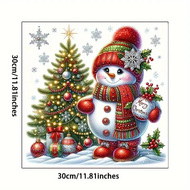 Christmas Snowman and Christmas Tree Toilet Cover Sticker Decals,Fish Bird Flower Leaf Waterproof Toilet Lid Tank Seat Decals Cistern Self-Adhesive Bathroom Wall Sticker