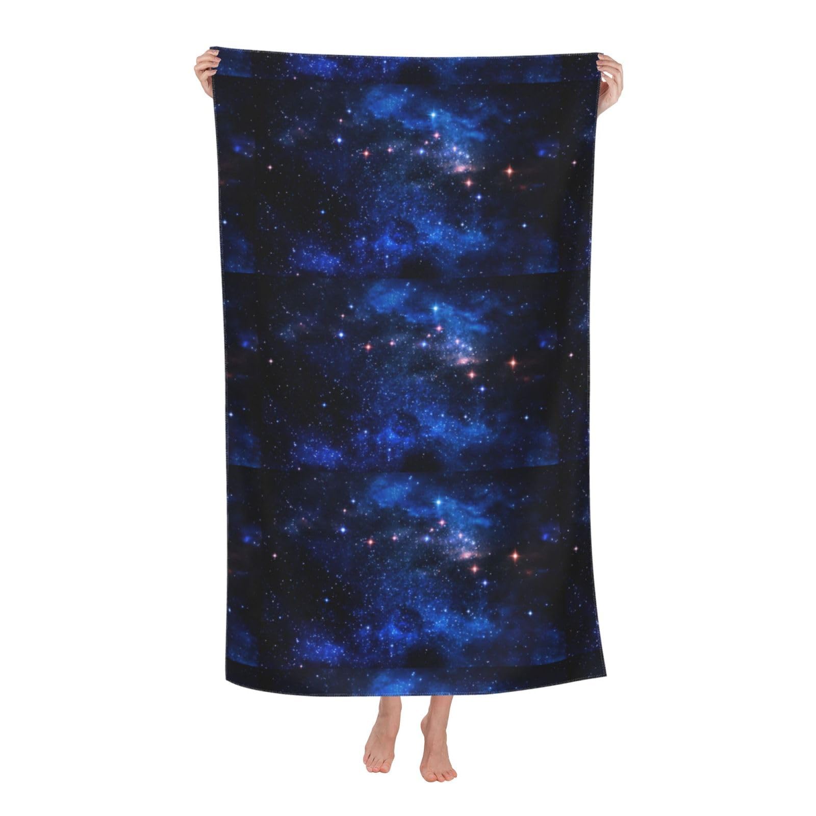 Cbaaghh Galaxy Night Print Adult Beach Towels,Beach & Pool Towel,Beach Towels,Towels For Camping