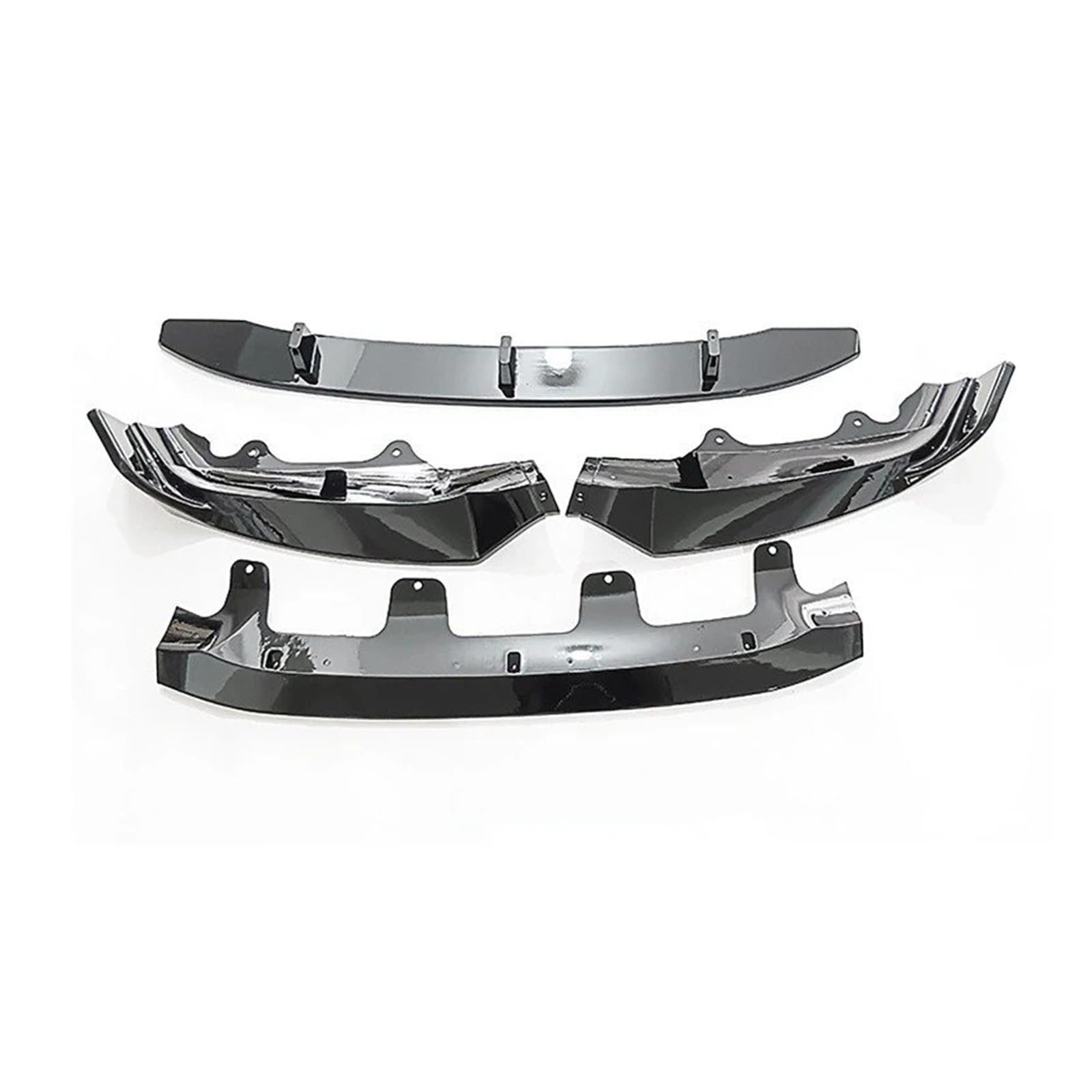 Alette Spoiler per Auto Per BMW Per X5 F15 M-Sport M50d SDrive25d 2014-2018 4 Pezzi/set Kit Spoiler Diffusore Paraurti Anteriore Splitter