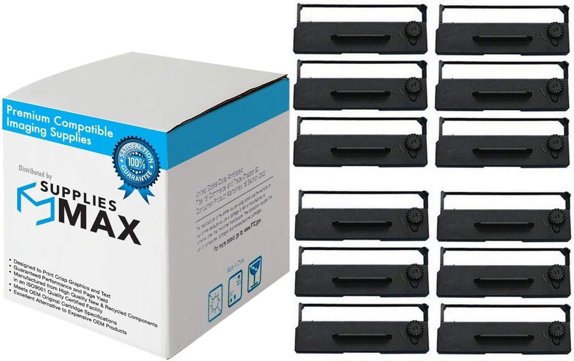Cintas compatibles para impresora POS ERC-27P (12 unidades)