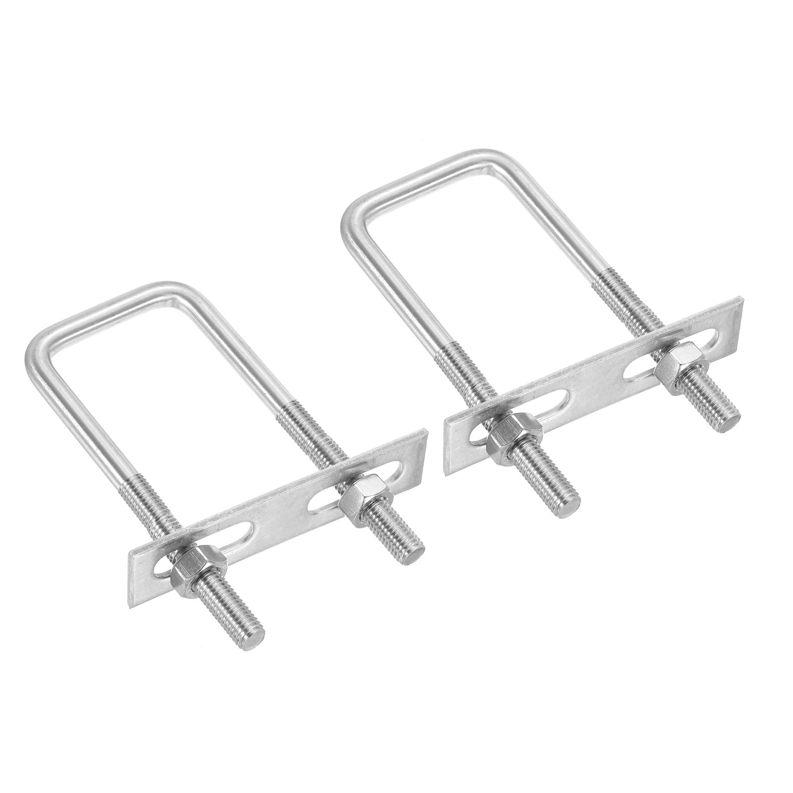 PATIKIL M10x60x100mm Square U-Bolts Kit