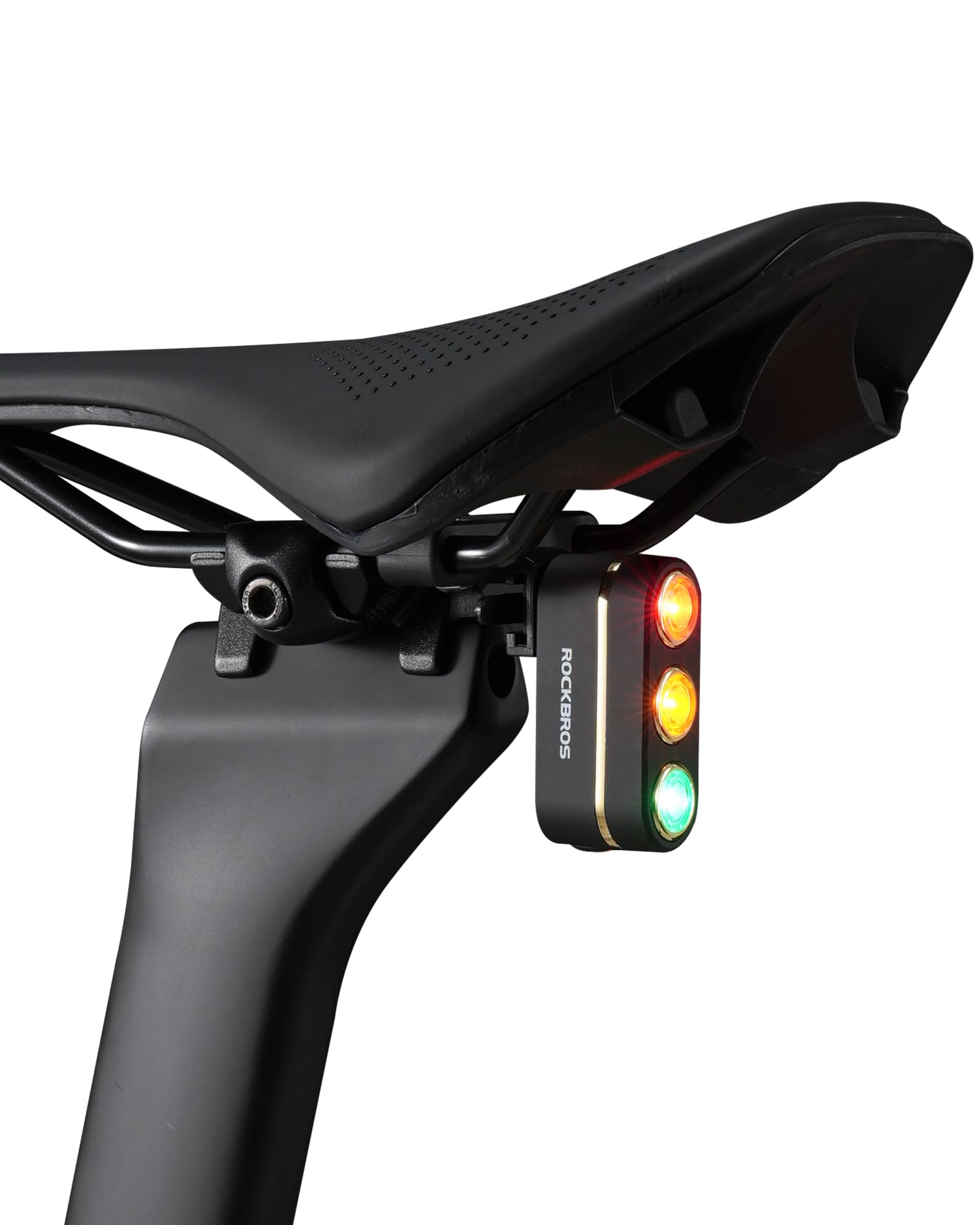 ROCKBROS Rechargeable Bike Tail Light, Brake Sensing Rear Bike Light, Ultra Bright Led Bicycle Tail Lights for Night Ride, Ipx6 Waterproof Safety