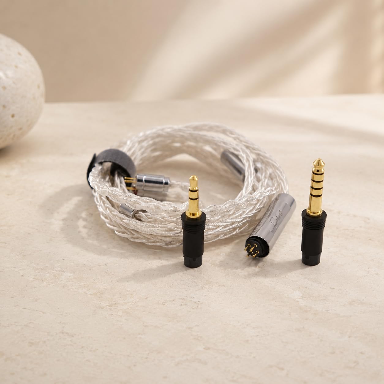 Celest PhoenixCall 2.0 - Auricolari IEM ibridi a 6 driver, 2DD+2BA+2 planari, con cavo HiFi, cuffie audiofili per musica, giochi e studio (dorato)