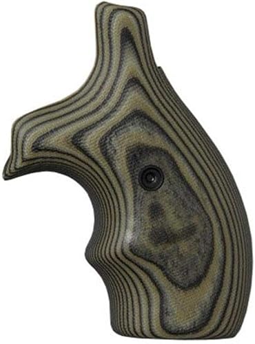 Hogue 61168 S&W J - Mango redondo G-Mascus Green Bantam G10