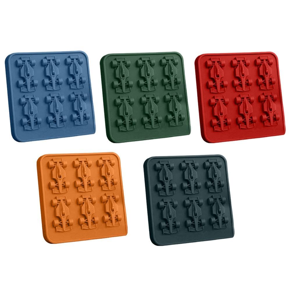 F1 Rennwagen Eisform - 6-fach Silikon Form Für Eiswürfel