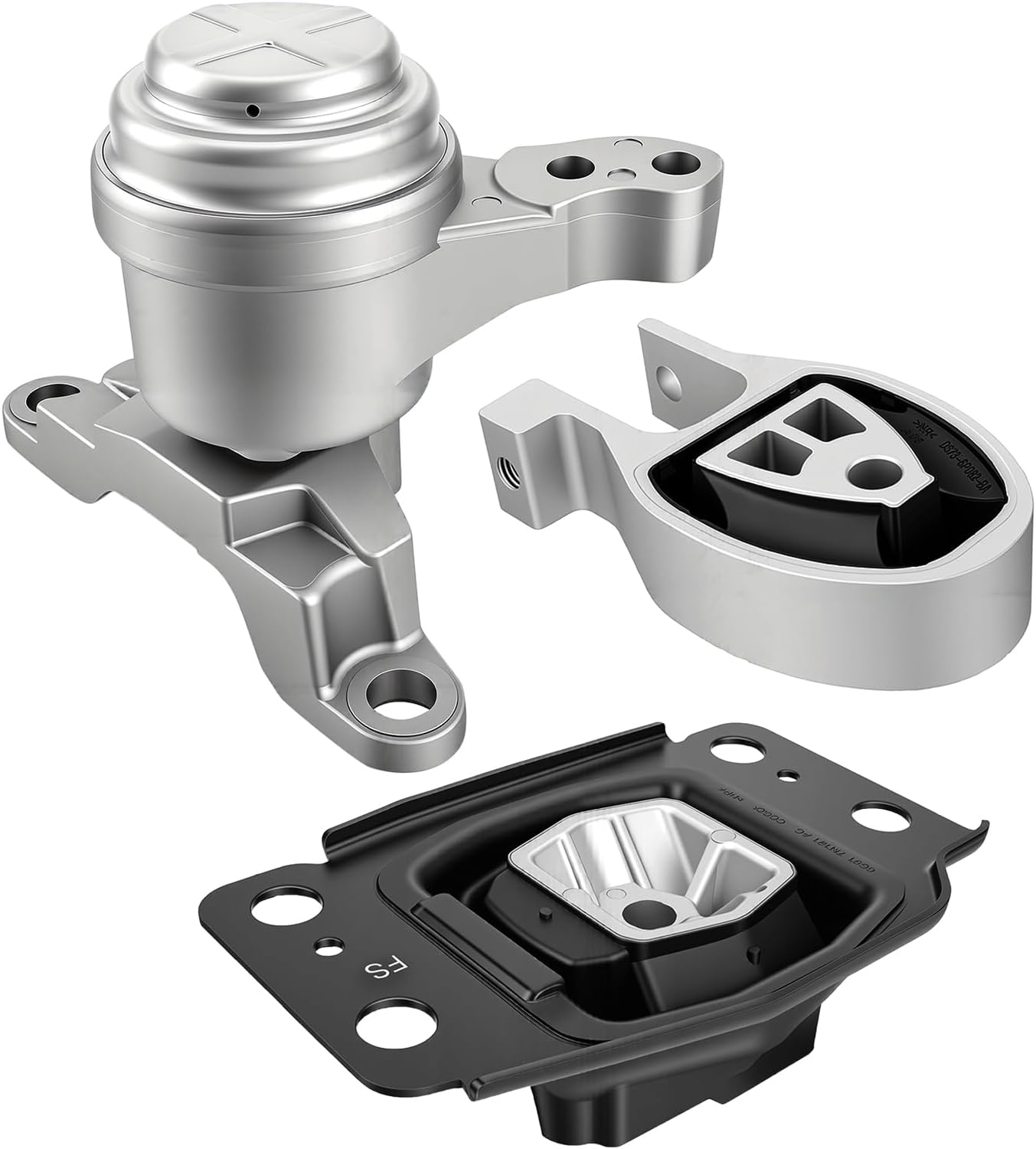 AUTOKAY Engine Mount Set of 3 for Ford Fusion 1.6L 2013-14 Automatic Motor Mount Kit