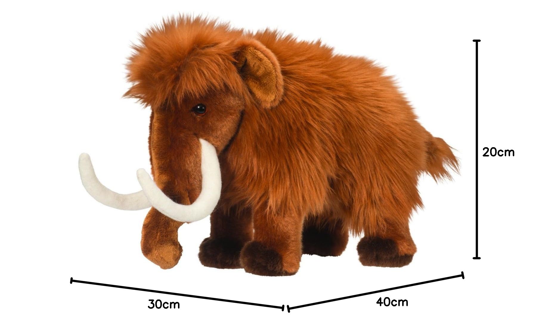 廃盤　新品　ジェリーキャット　ぬいぐるみ　マンモス　mammoth レア JELLY CAT - 廃盤 新品 ジェリーキャット ぬいぐるみ マンモス