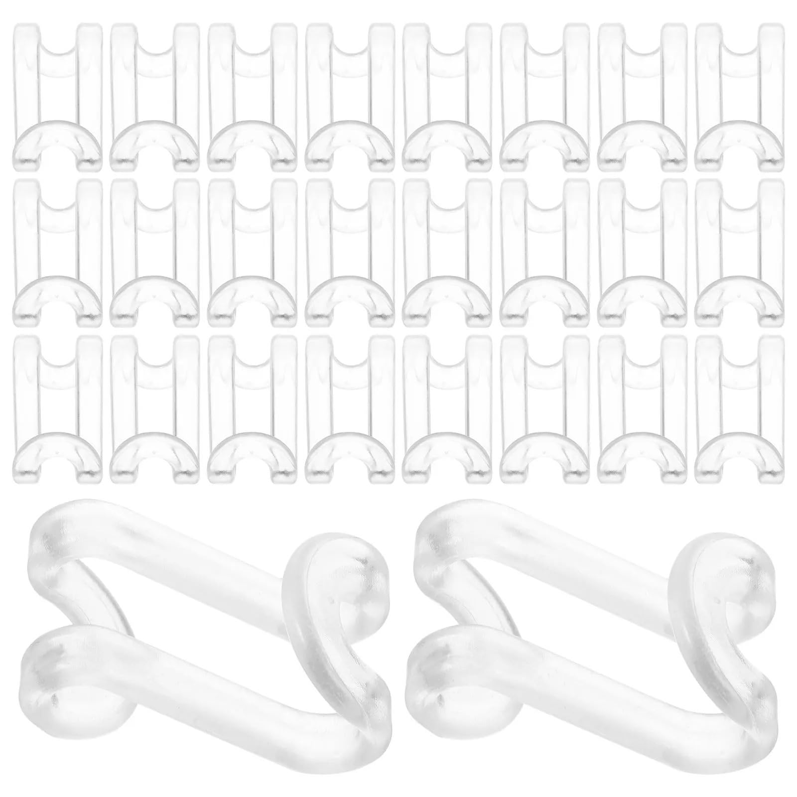 Hangers for Clothes Space Savers 260pcs Cascading Hanger Plastic Extender Clips Wardrobe Coat Organizer