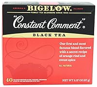 Vista 2 de Bigelow Tea Constant Comment Té negro, caja de 40 unidades (2.37 onzas)