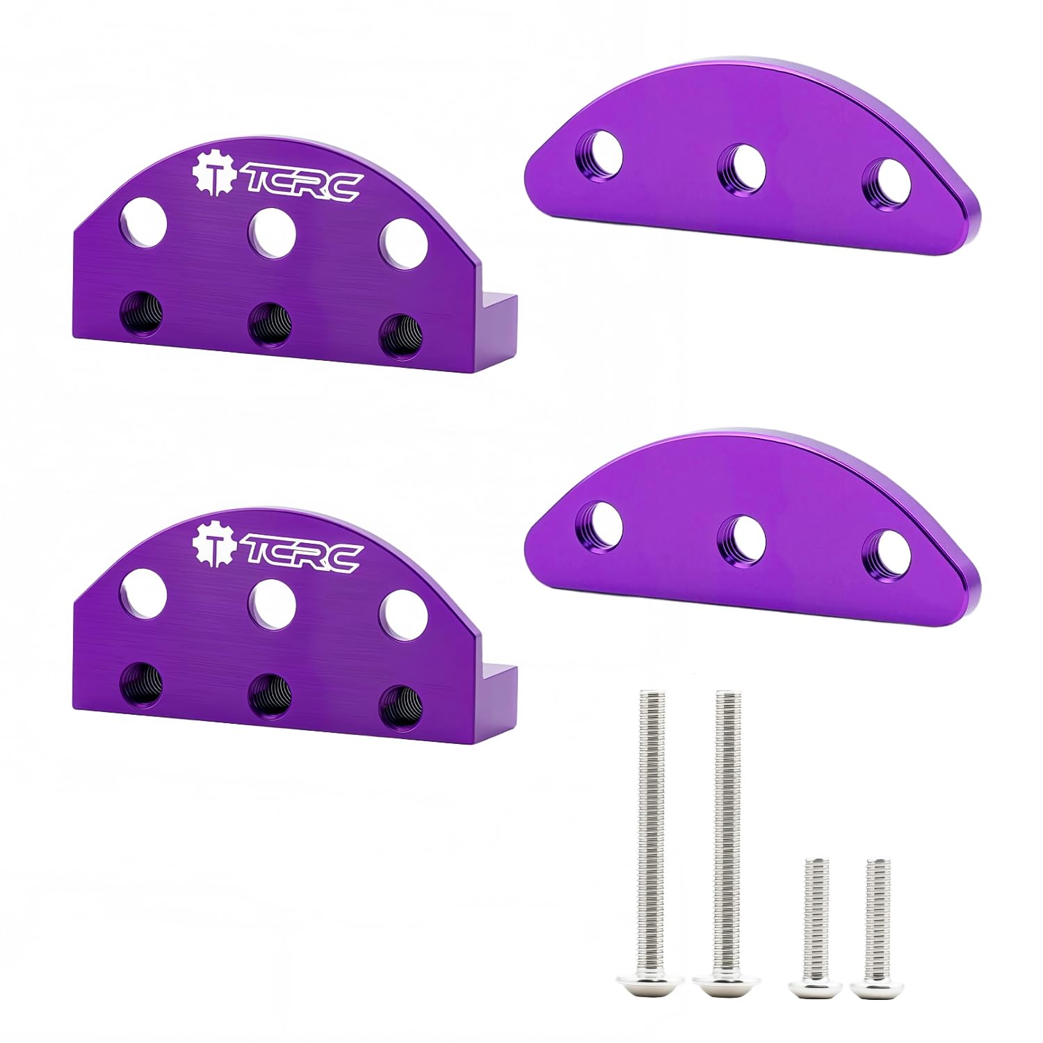 TCRC Aluminum Adjustable Front Shock Towers Shock Mount Set Bracket for Axial 1/8 AXP8 Gilamon Trail Buggy Upgrade