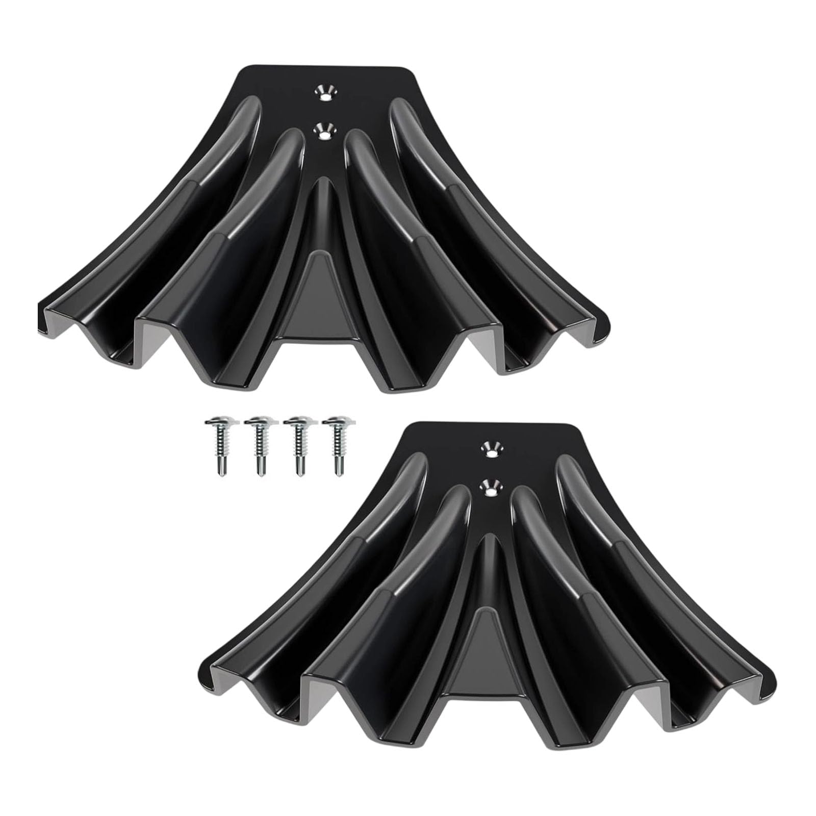 Buxuaaaa Black 2Pcs Rain Water Drainage Disperser Basement Water Diverter Rainwater Management Gardening Tool For Ground Gutter For Rainwater Dispersal