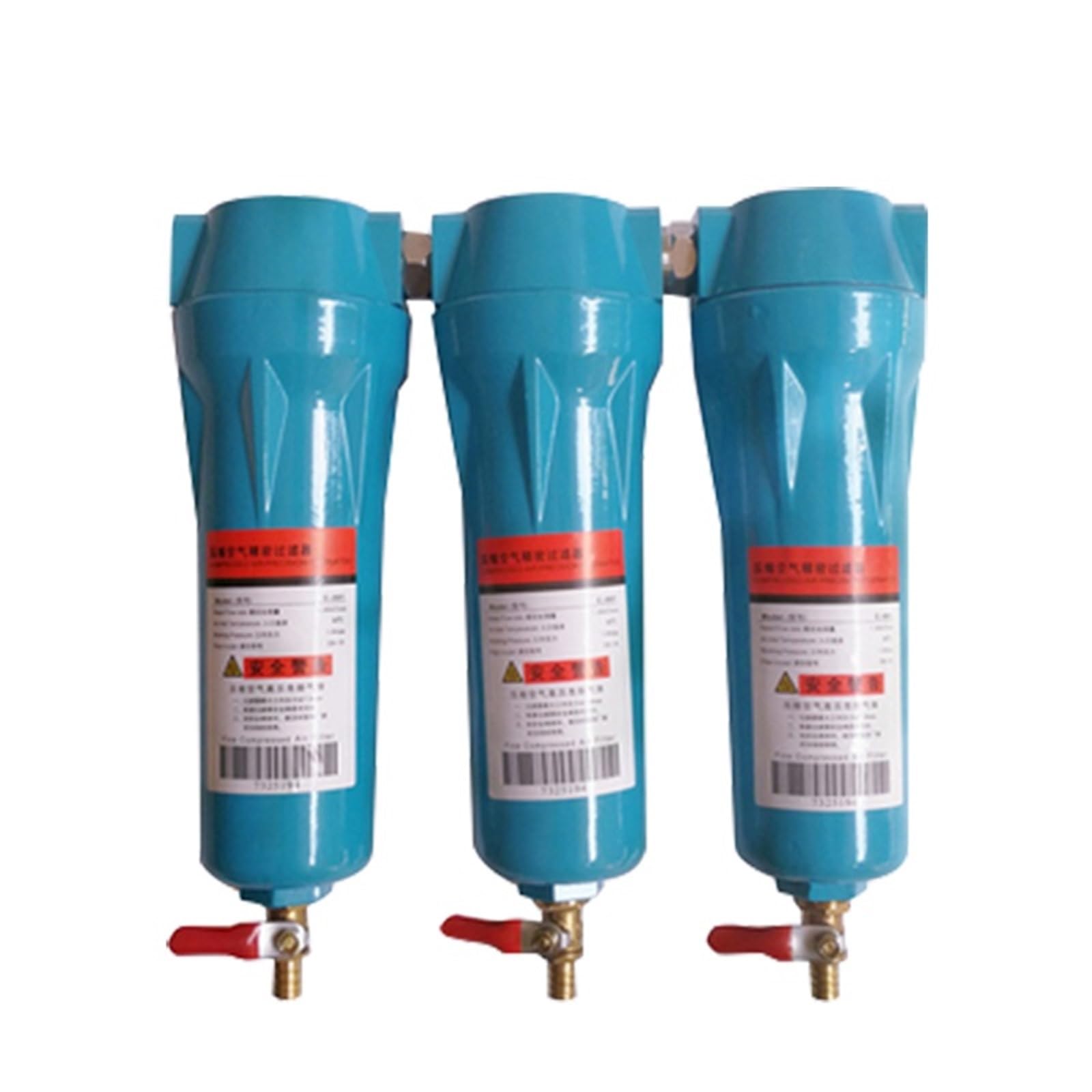 Lubrificatore Aria Compressa Filtro Regolatore Lubrificatore FRL 1/2 BSPP - Per Aria Compressa, Con Manometro 0-16 Bar Separatore Acqua Olio