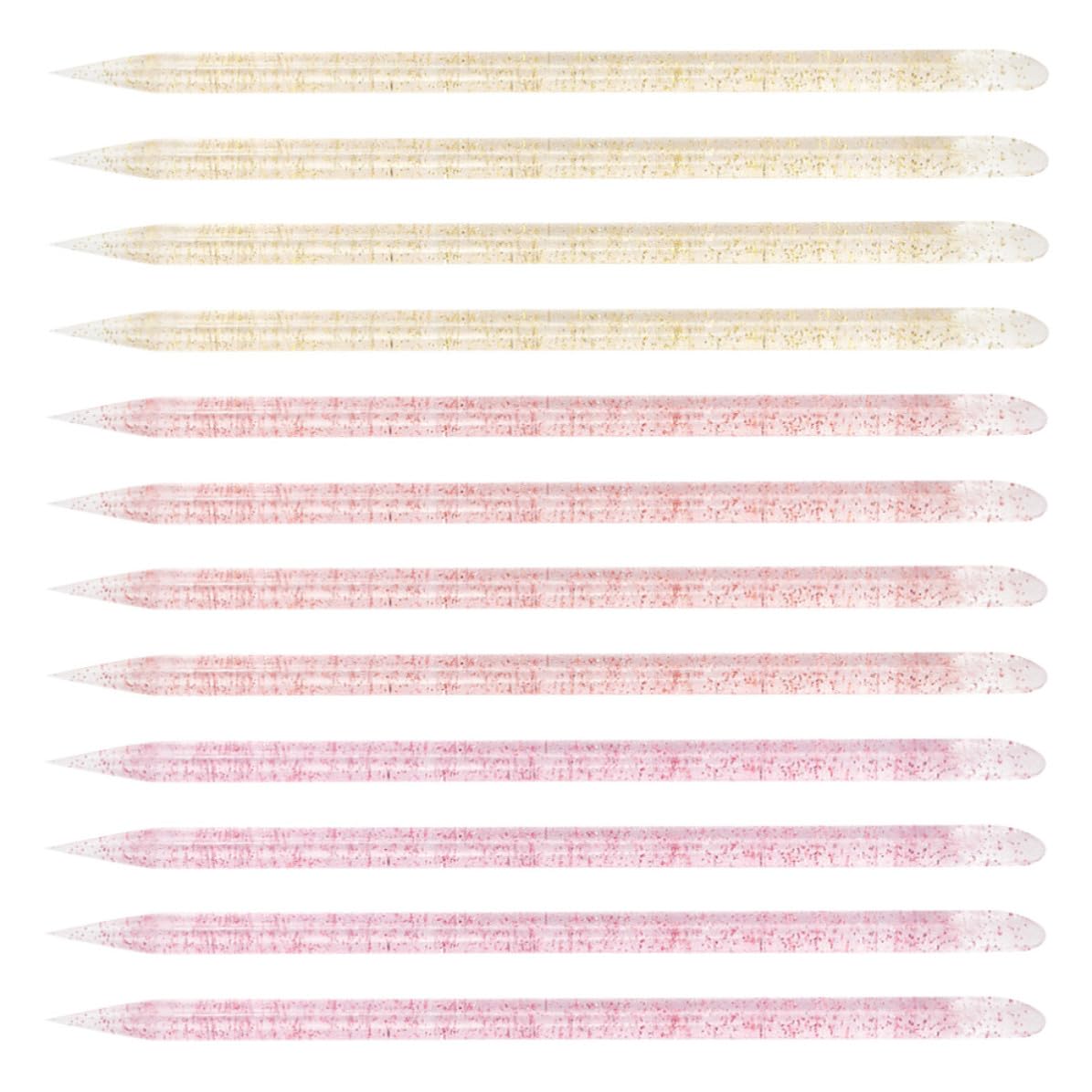 Baluue 300pcs Dual-headed Nail Dotting Pen and Dead Skin Pusher Crystal Manicure Tool for Professional Nail Art at Home Use with Easy to Use Dotting and Cuticle Pushing Features