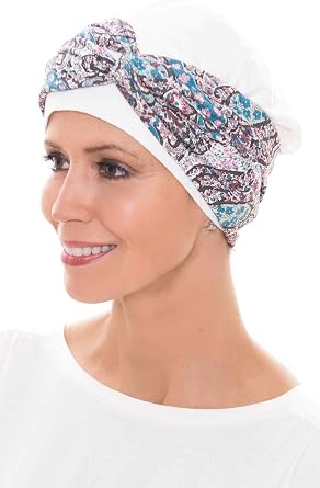 Twist Headband | Bamboo Fabric Headband | Hat & Hair Accessory Luxury Bamboo - Multi Paisley