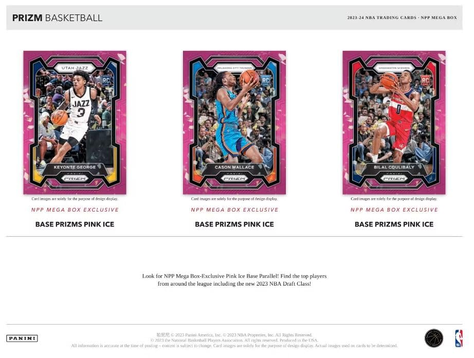 Amazon.com: NEW 2023-24 Panini PRIZM NBA Basketball Sealed MEGA