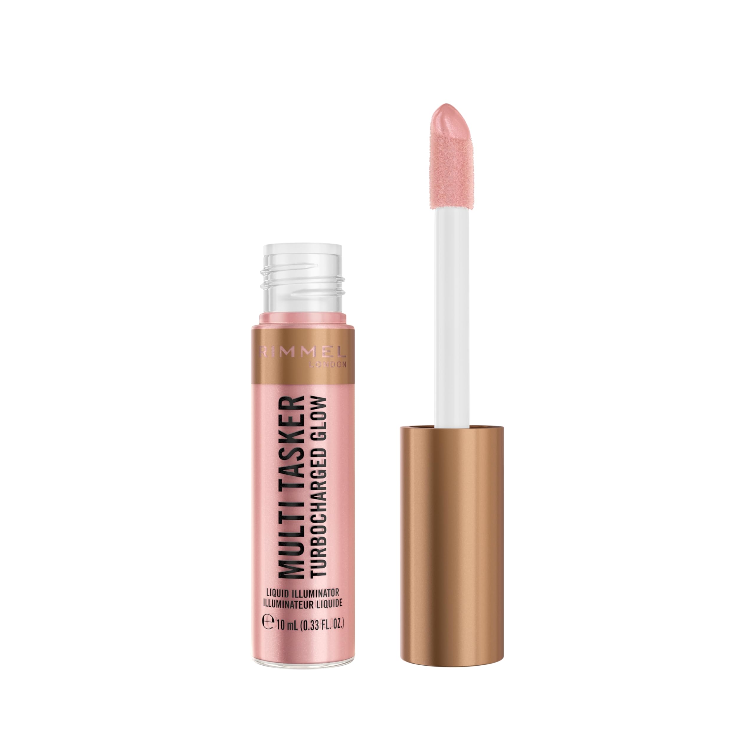 Rimmel Multi Tasker Turbocharged Glow Liquid Illuminator 10ml (Various Shades) - 005 Iconic as Usual