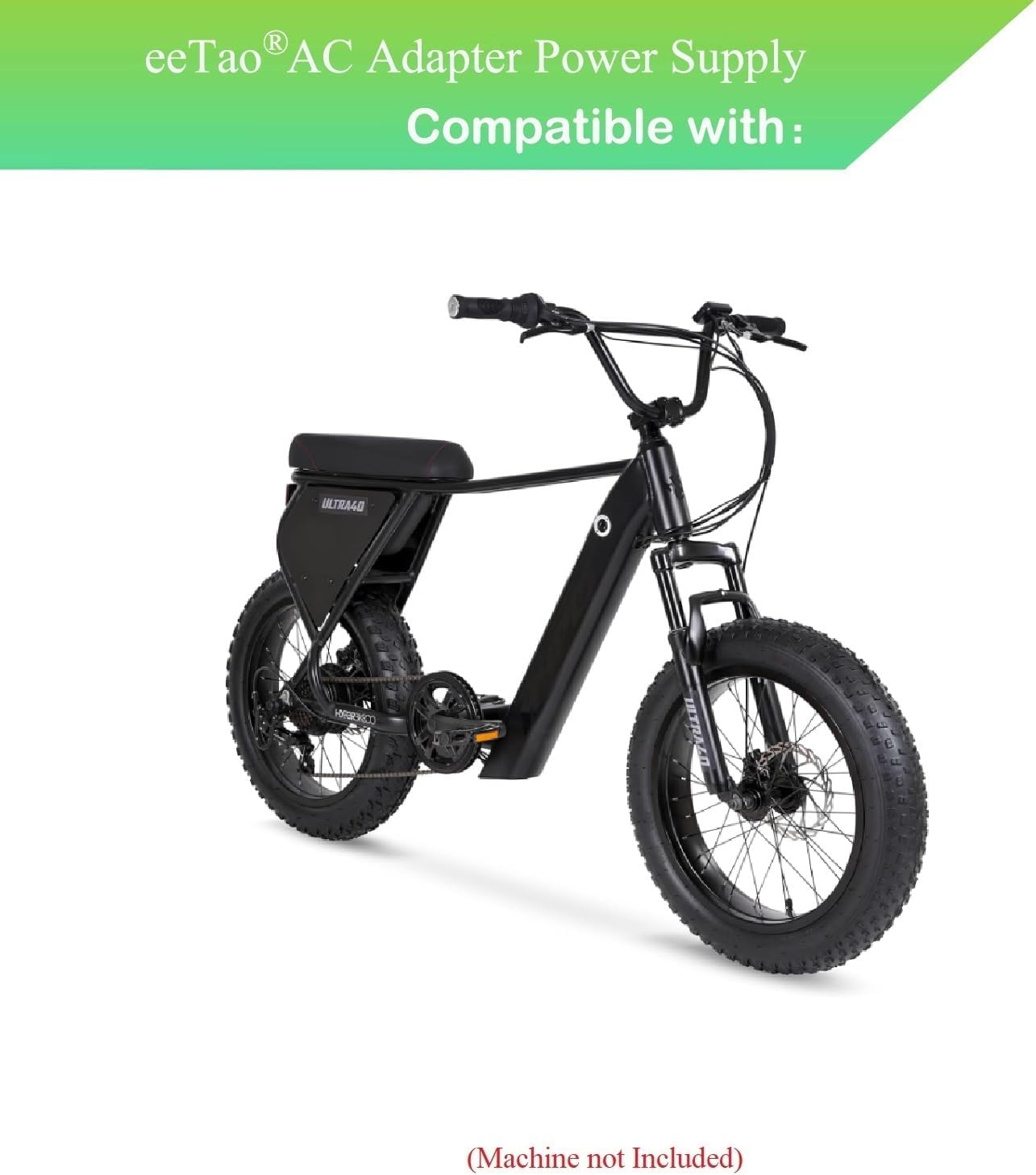 42V 2A Replacement Charger Compatible with Hyper Ultra Ultra40 20 Inch Fat Tire Electric Bike ‎HYP-E20-1033 ‎HYPE201033 36V 10.4Ah Lithium-ion Battery Ebike 42VDC DC42V Power Supply Cord Cable