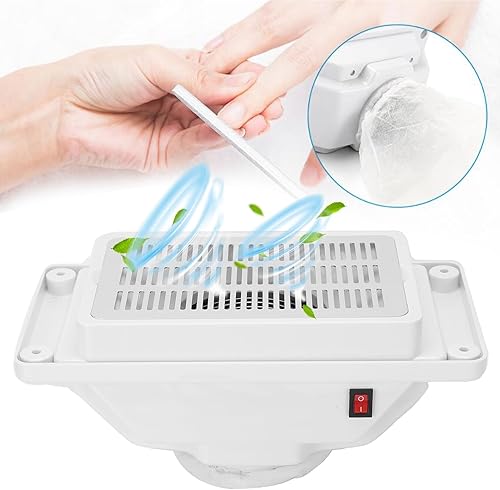 Miniatura 3 de Extractor de polvo de uñas profesional, máquina portátil de extracción de polvo de uñas, colector de polvo de uñas, aspiradora de escritorio