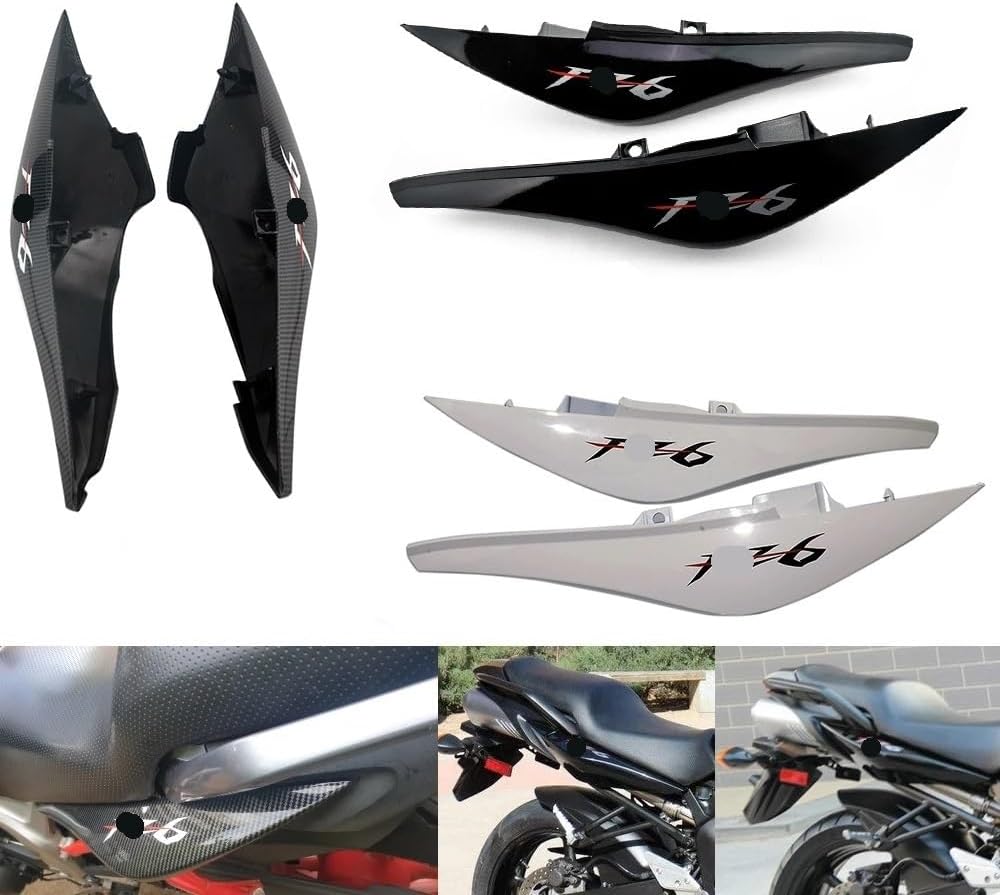 Side Panels Fairing Cover Left Or Right Fairing Side Upper Tail for Seat Cover Cowl for FZ6 FZ6-N FZ-6N FZ 6N FZ6N 2004 2007 2008 2009