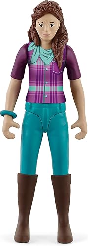 Miniatura 6 de schleich Horse Club - Juego de 10 piezas de Horse Club de Lisa & Storm con jinete y castrado hannoveriano, regalos de caballo para niñas y niños a