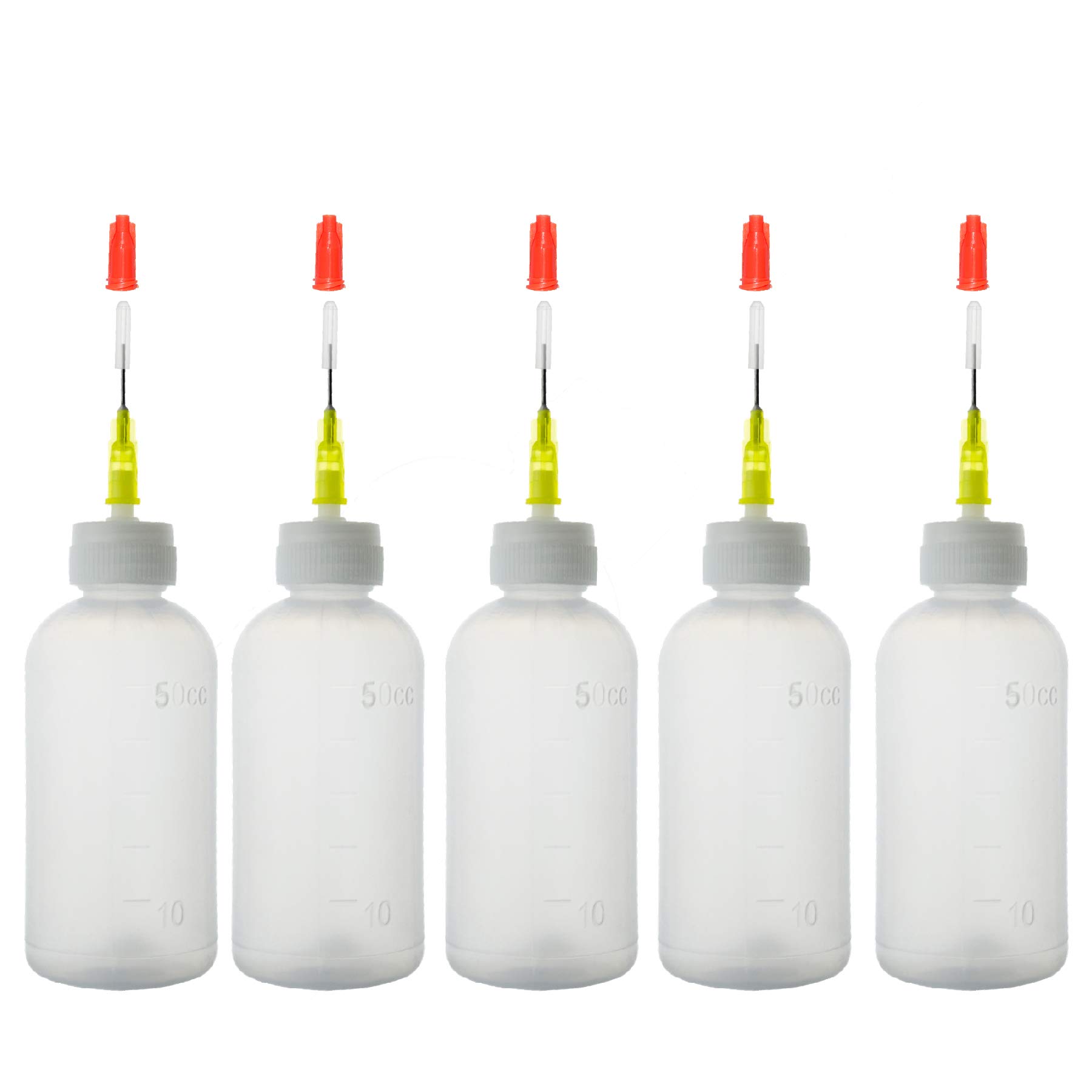 Buy Needle Tip Glue Dropper Dispenser,5pcs50ml Precision Tip