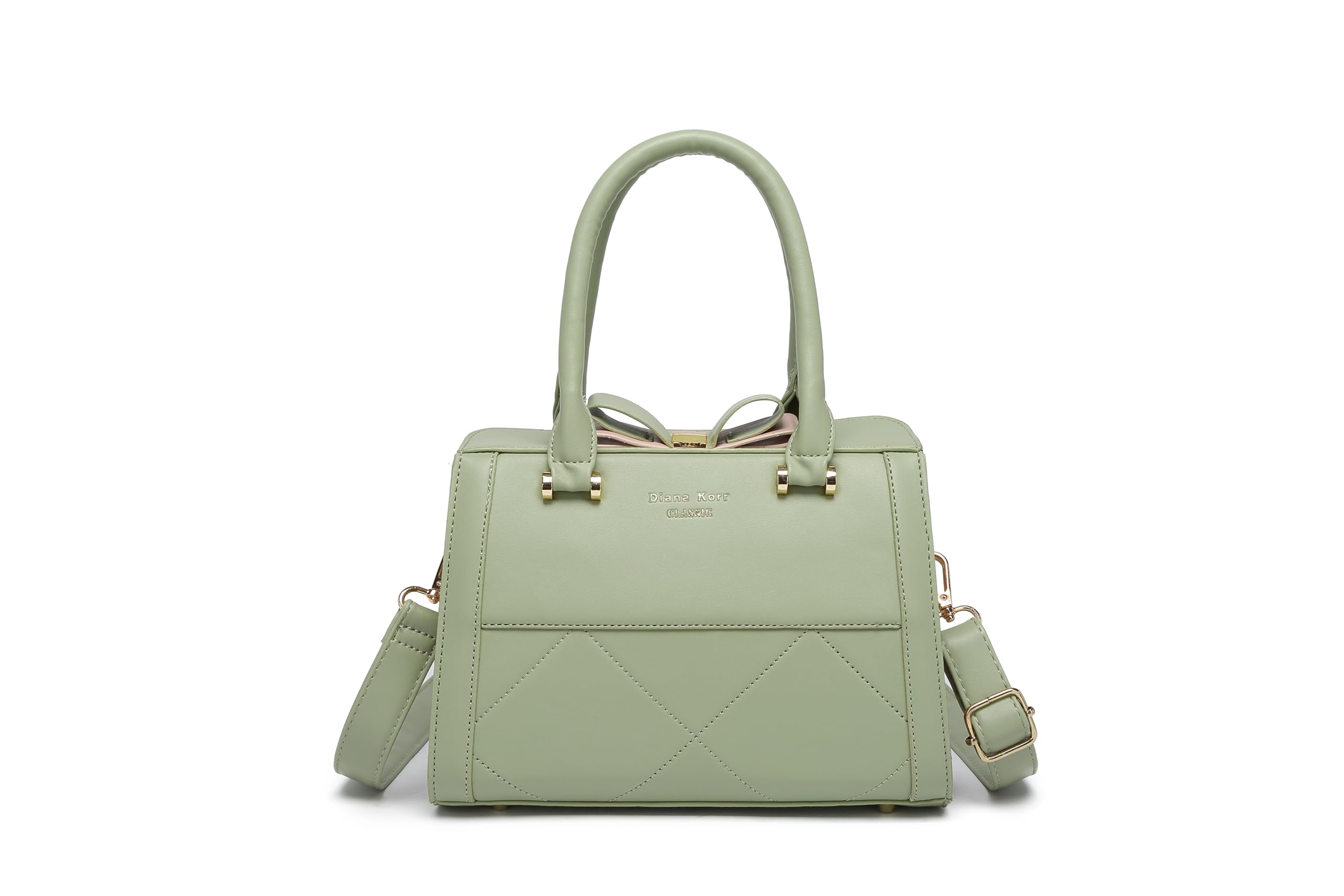 Diana Korr Faux Leather Women & Girls Handbags Purse, Stylish Fashion Shoulder & Crossbody Bag With Long Strap (Green) (B0CM2H36QR) Amazon Price History, Amazon Price Tracker