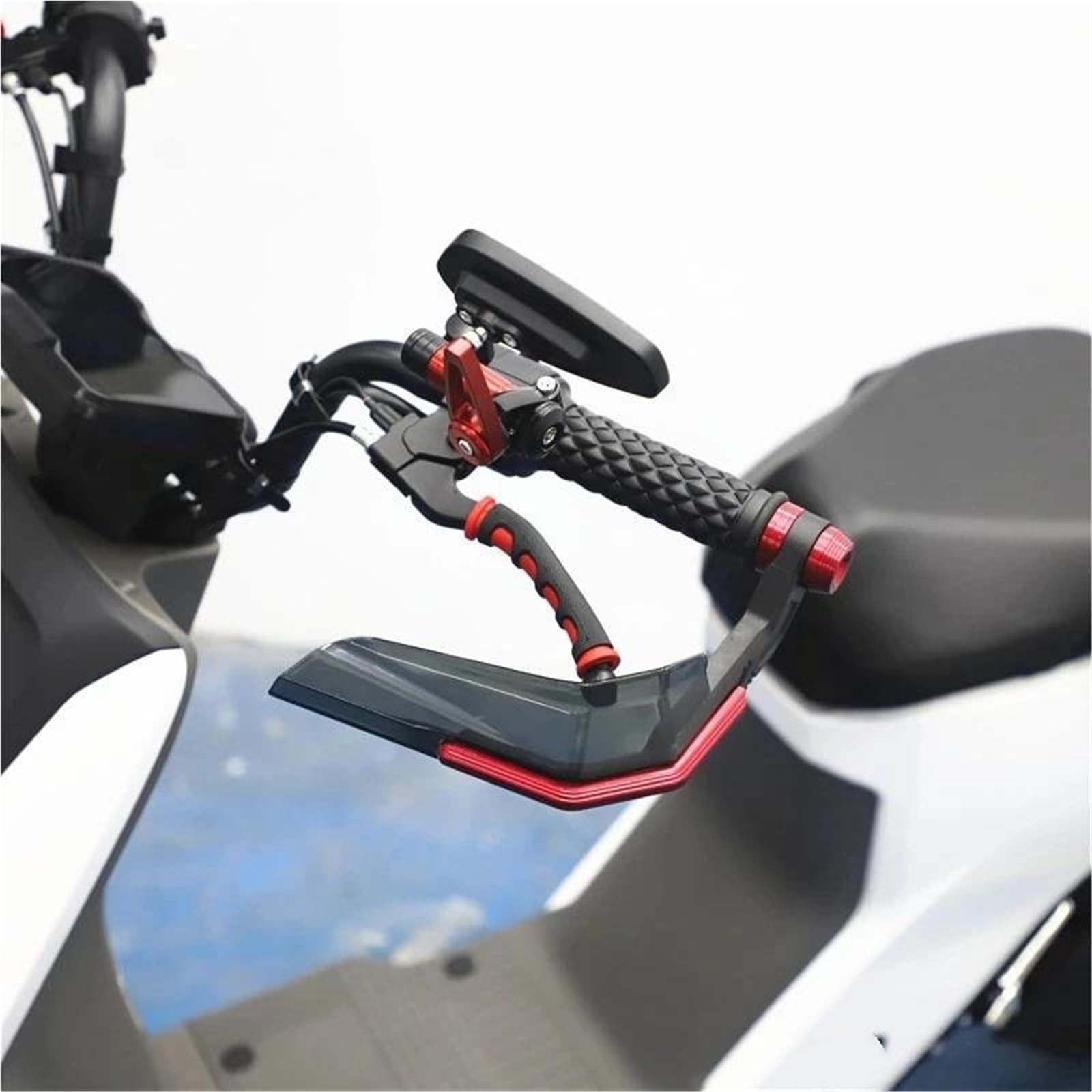Manubrio Mano Scudo Paramani Per Motocicletta Per Benelli 502c TRK 502 502x 251 Per Leoncino BJ 500 250 TNT125 300 600 Parabrezza Manopole Paramani Moto Protezione(Colore6)