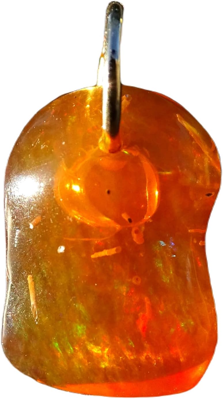 dainty fire opal pendant gold fire opal necklace gold, raw opal nugget pendant, red crystal pendant opal, carved opal pendant, gift for her