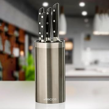 4 x 9 Stainless steel round block
