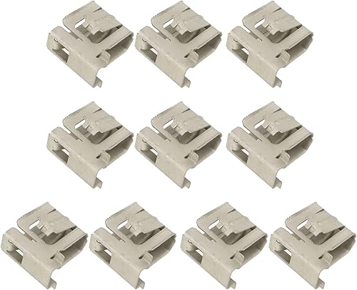 YYQTGG Hebilla de montaje de panel solar, fácil de conectar, soporte de montaje de riel solar, acero de resorte, revestimiento de aluminio de zinc,