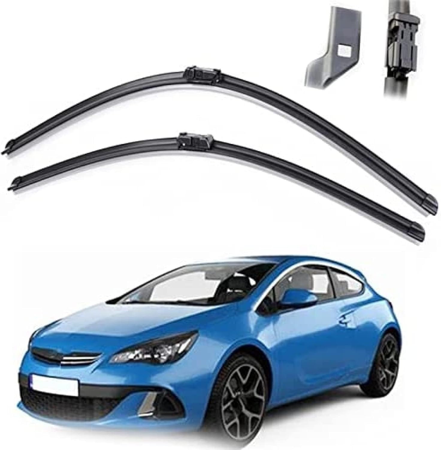 Oryginalny zestaw gumowych wycieraczek do Opel Astra J GTC 2009 2010 2011 2012 2013 2014 2015 27 "+25", wycieraczki samochodowe