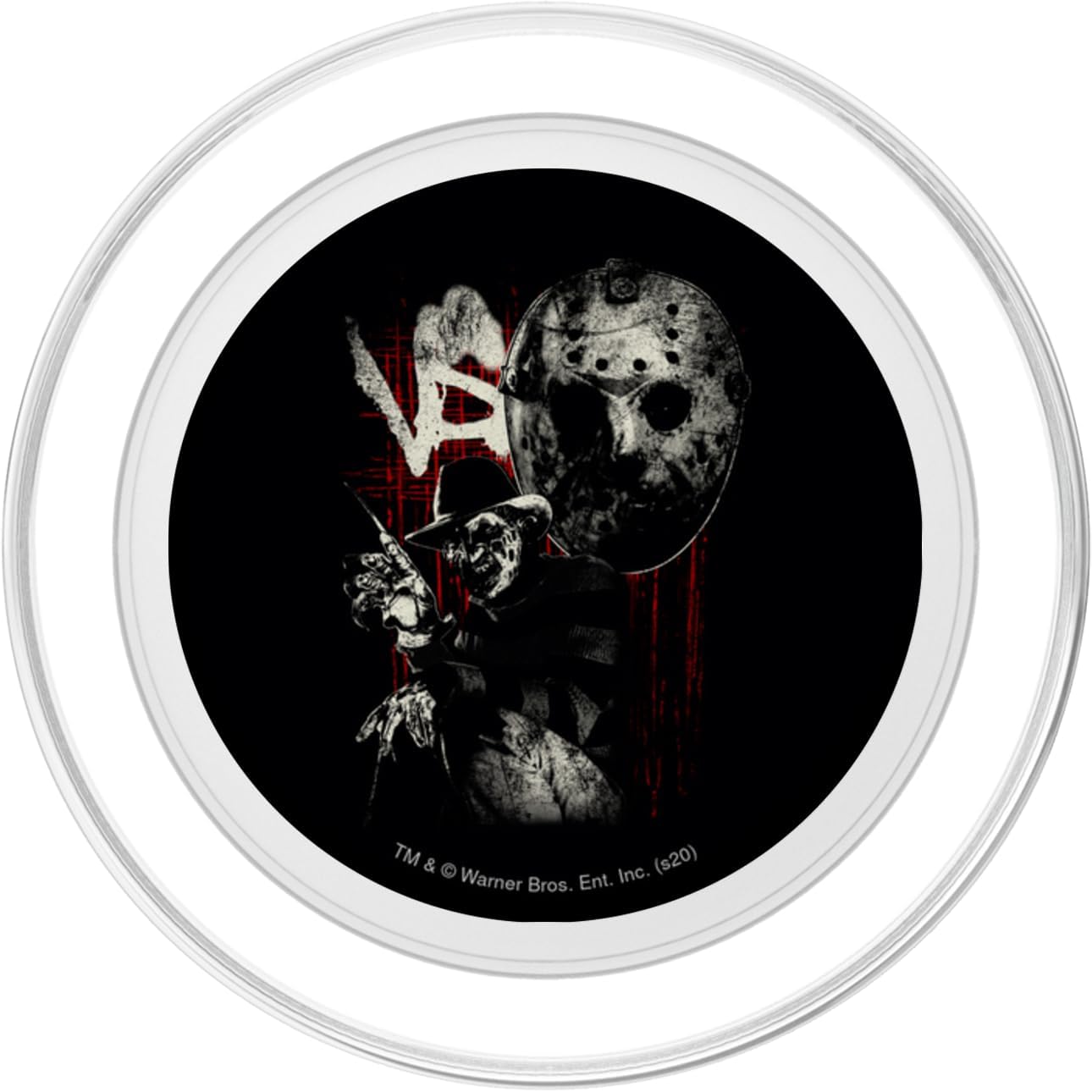 Freddy vs Jason Scratches PopSockets MagSafe PopGrip for iPhone